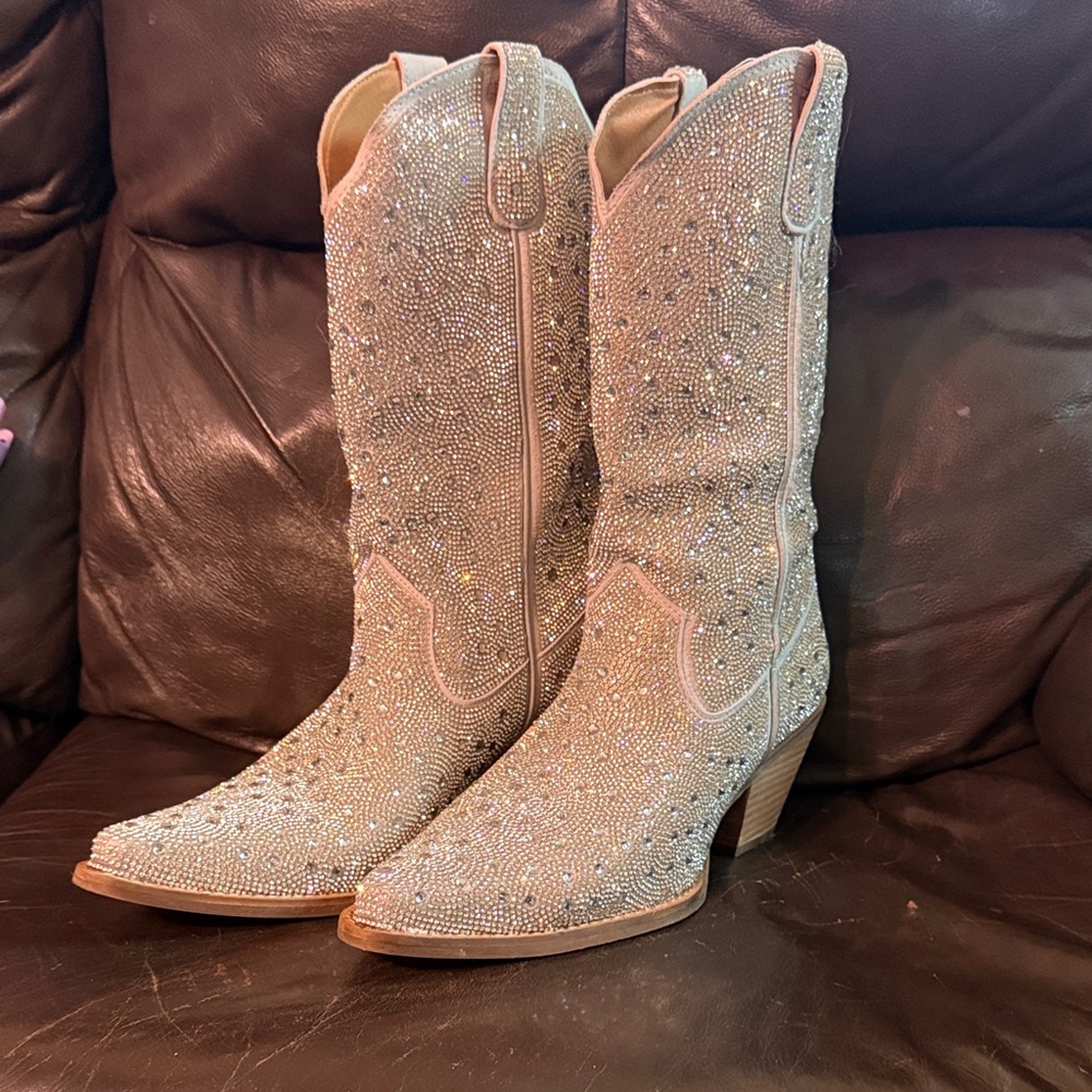 Dingo Sparkling Rhinestone Western Boots